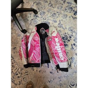 Castle x Switch Ladies Jacket &Coats Pink Race Wear Charm Snowmobiling Size Xs